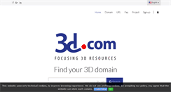 Desktop Screenshot of 3d.net